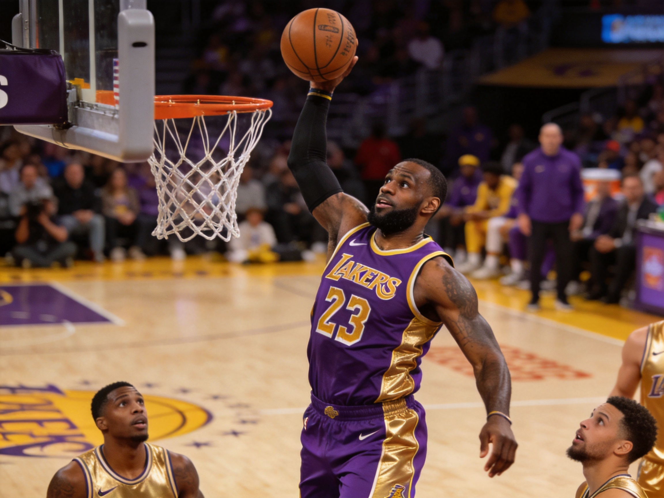 NBA季后赛 湖人勇士